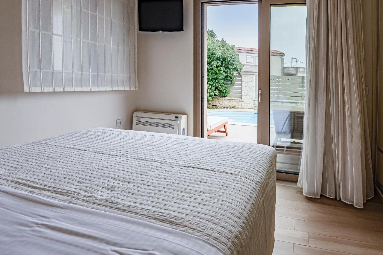 Superior Villa Marina Mare Sauna Hammam Nea Kydonia エクステリア 写真