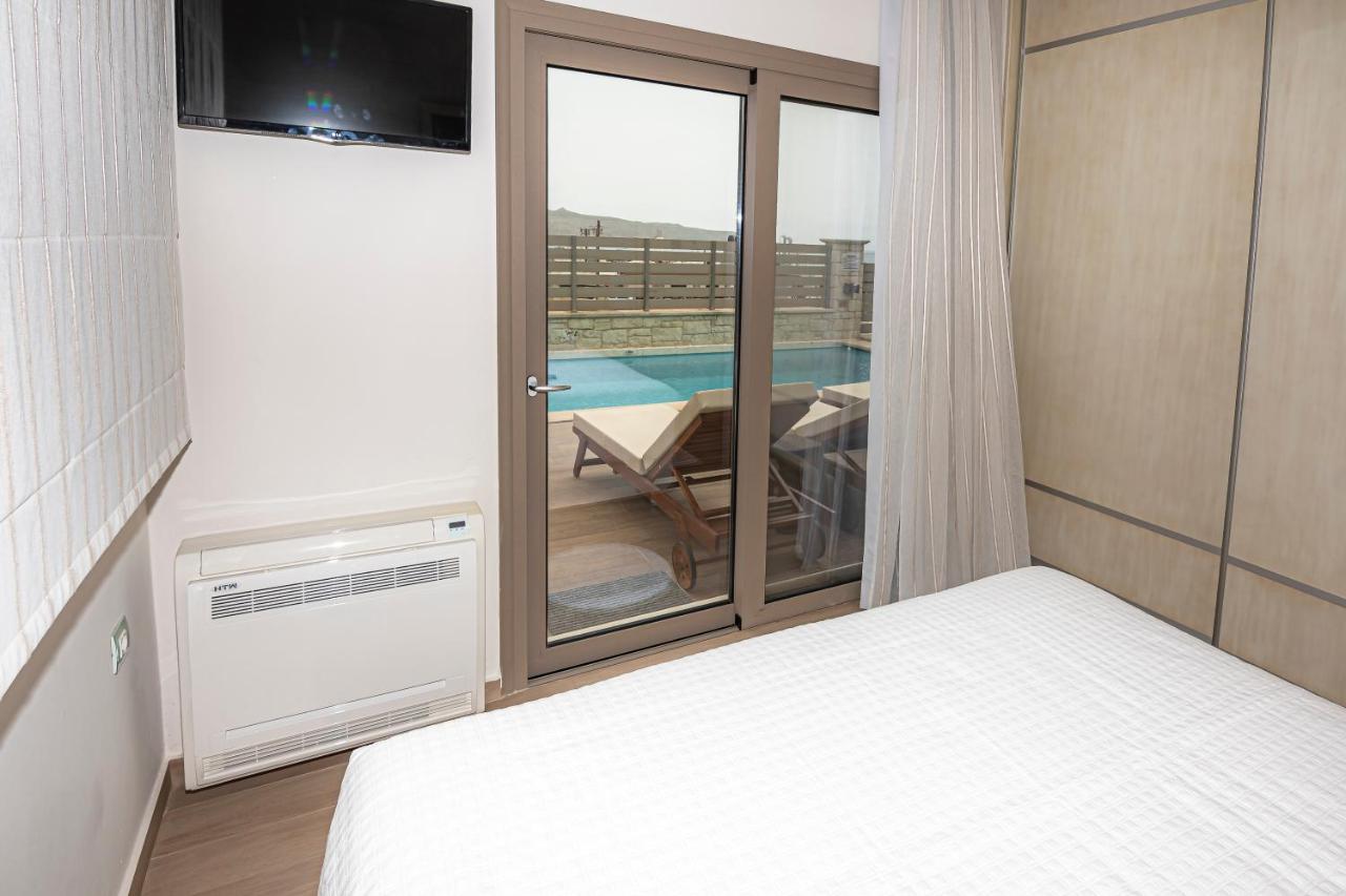 Superior Villa Marina Mare Sauna Hammam Nea Kydonia エクステリア 写真