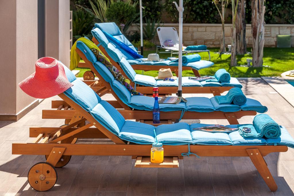 Superior Villa Marina Mare Sauna Hammam Nea Kydonia エクステリア 写真