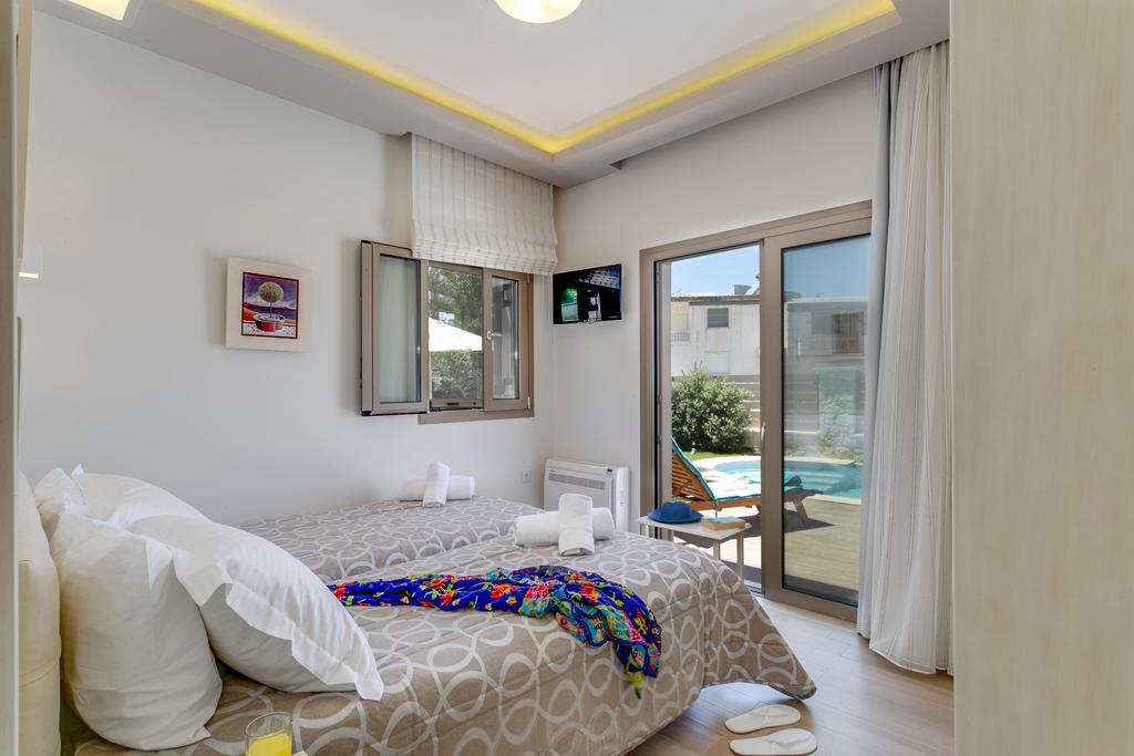 Superior Villa Marina Mare Sauna Hammam Nea Kydonia エクステリア 写真